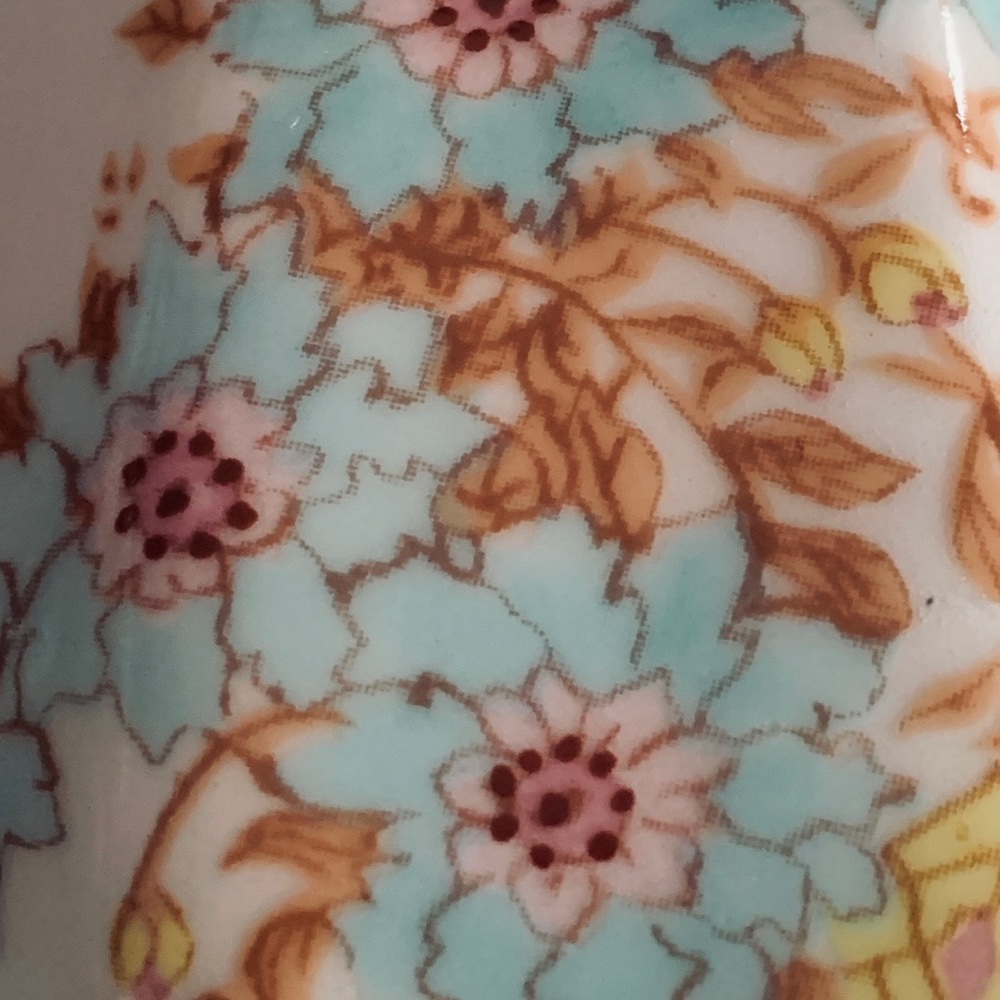 Lovely Floral Bud Vase Vintage 1983 Made in Portugal